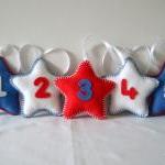 Red, White And Blue Star N..