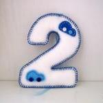 Bubble Car Felt Number Deco..
