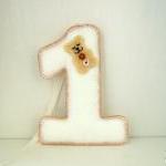 Teddy Bear Felt Number Deco..